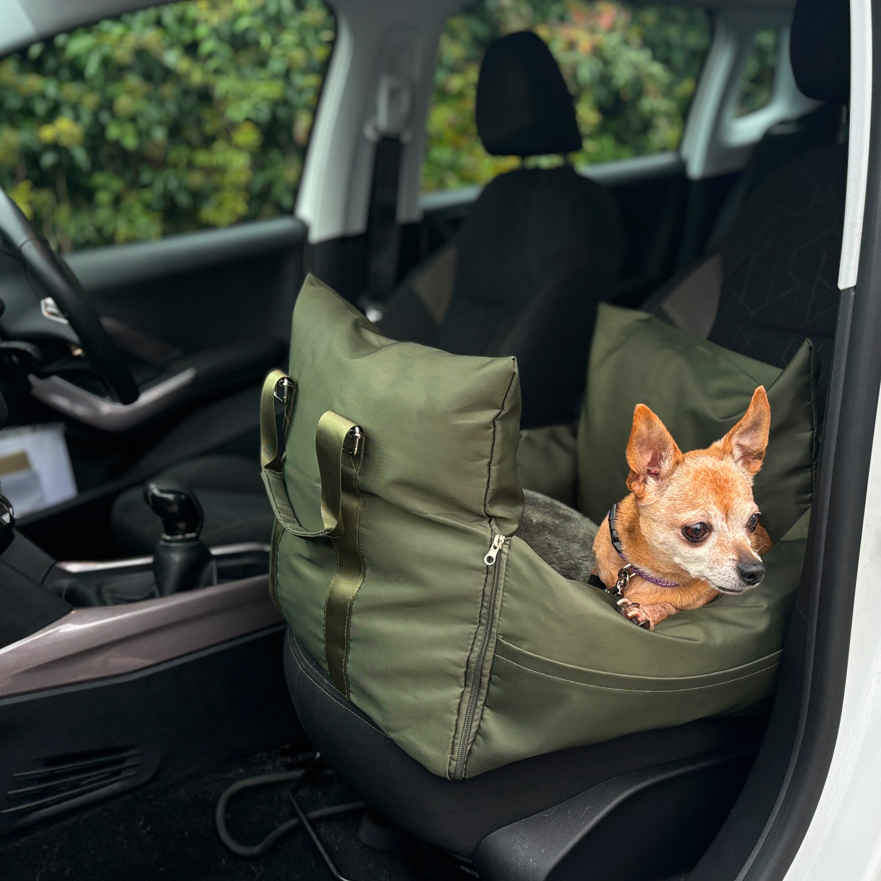 Luxury dog car seat best sale